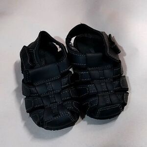 🌍5/$10🌏 6.5 Smart Fit Baby Sandals Charcoal Color